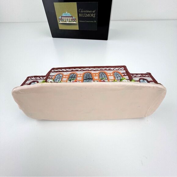 Biltmore Estate Blown Glass Christmas Tree Ornament Biltmore Conservatory 3D - Picture 6 of 8